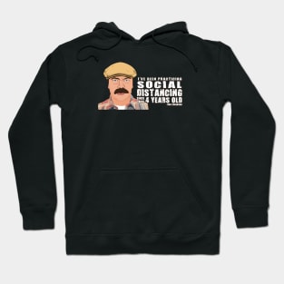 Ron Swanson Social Distancing Hoodie